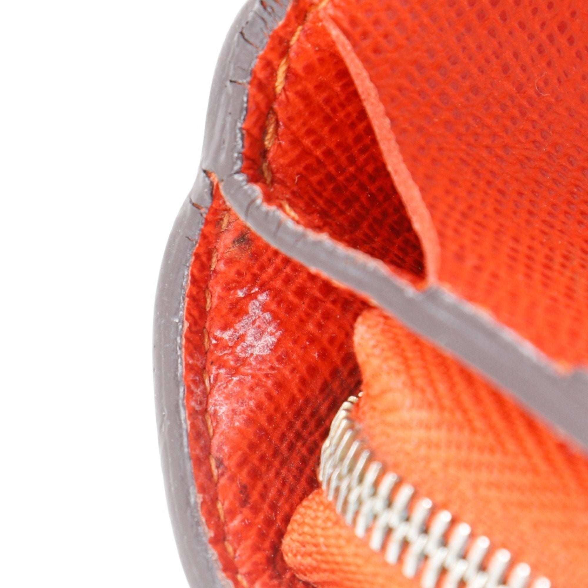 Louis Vuitton Lv Orange Orange Monogram Perforated Wallet