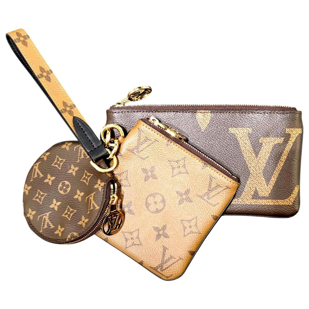 Louis Vuitton Brown Monogram Monogram Pochette Pouch
