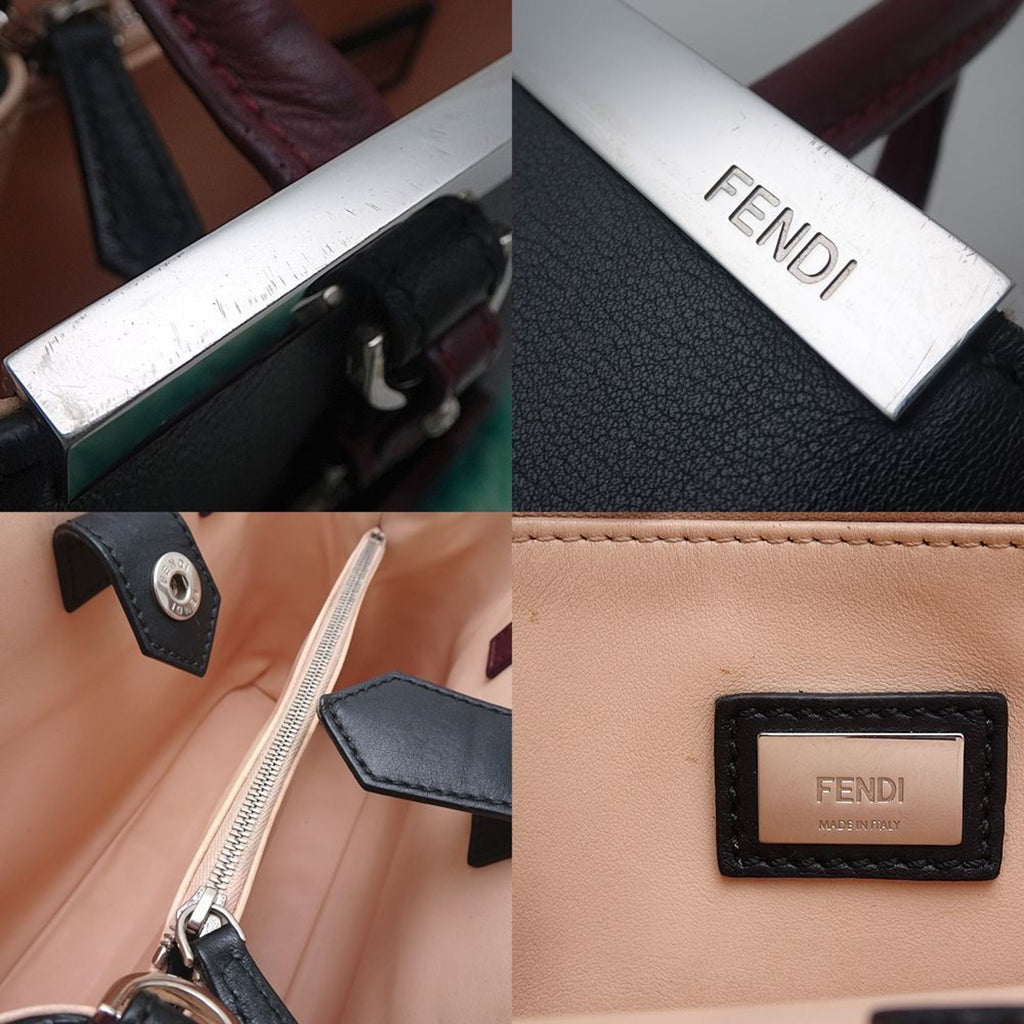 Fendi Black Leather Handbag