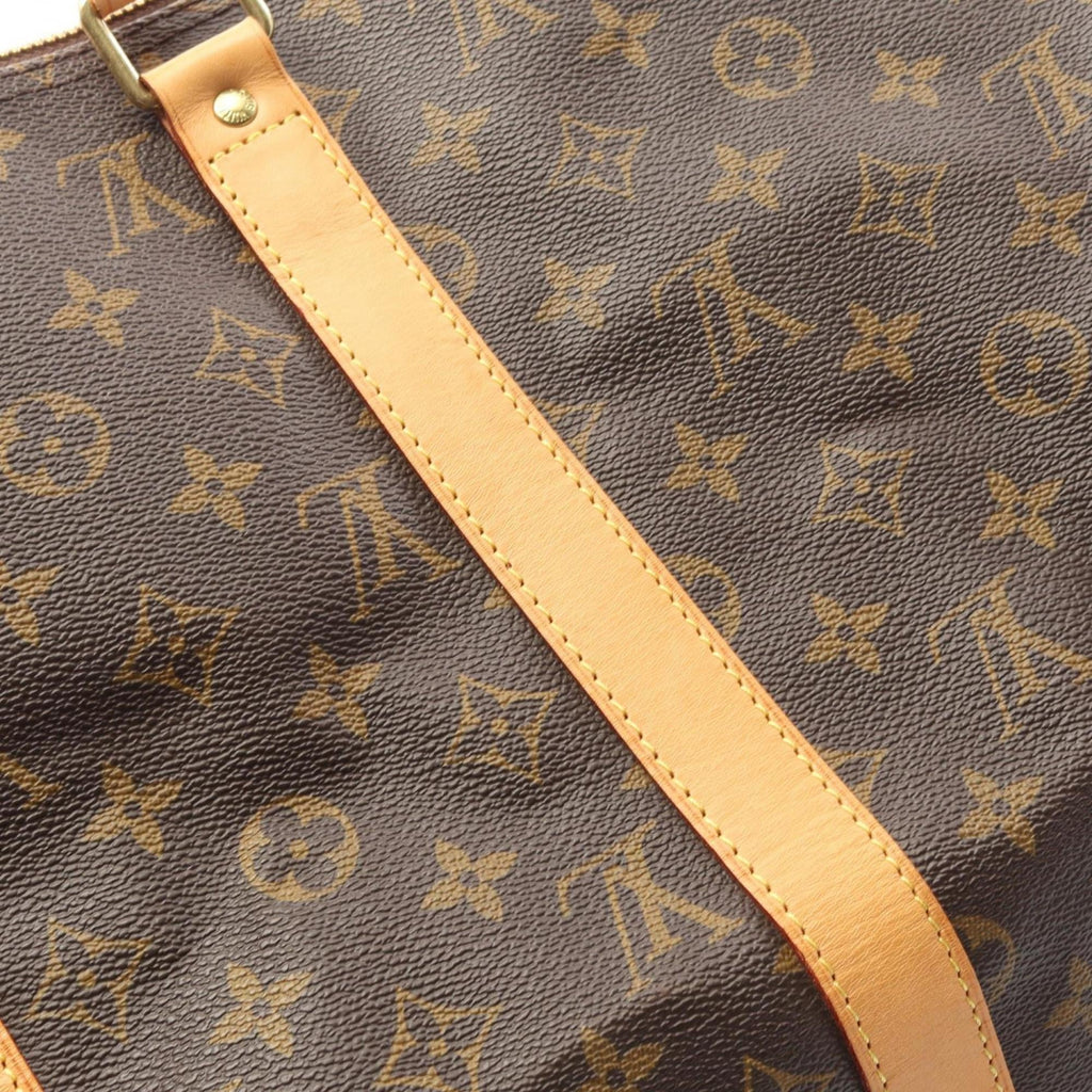 Louis Vuitton Brown Monogram Coated Canvas Boston Bag