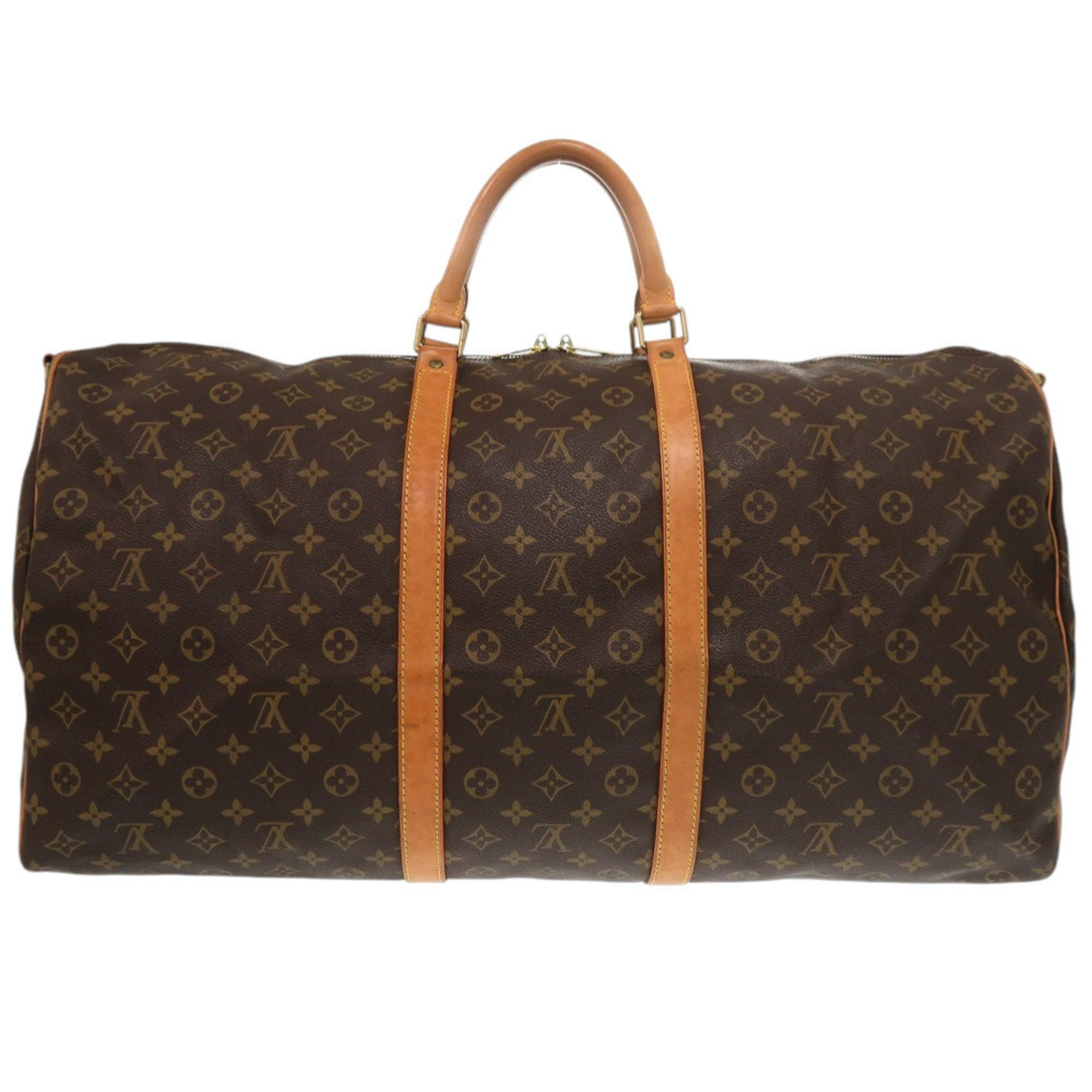 Louis Vuitton Brown Monogram Canvas Boston Bag