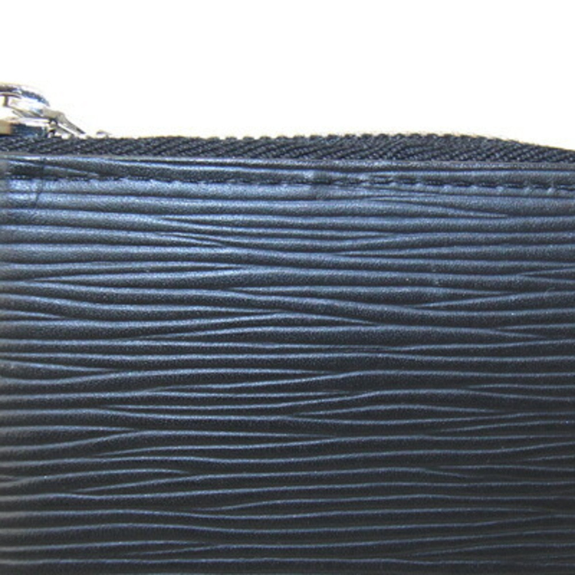 Louis Vuitton Black Noir Epi Leather Long Wallet