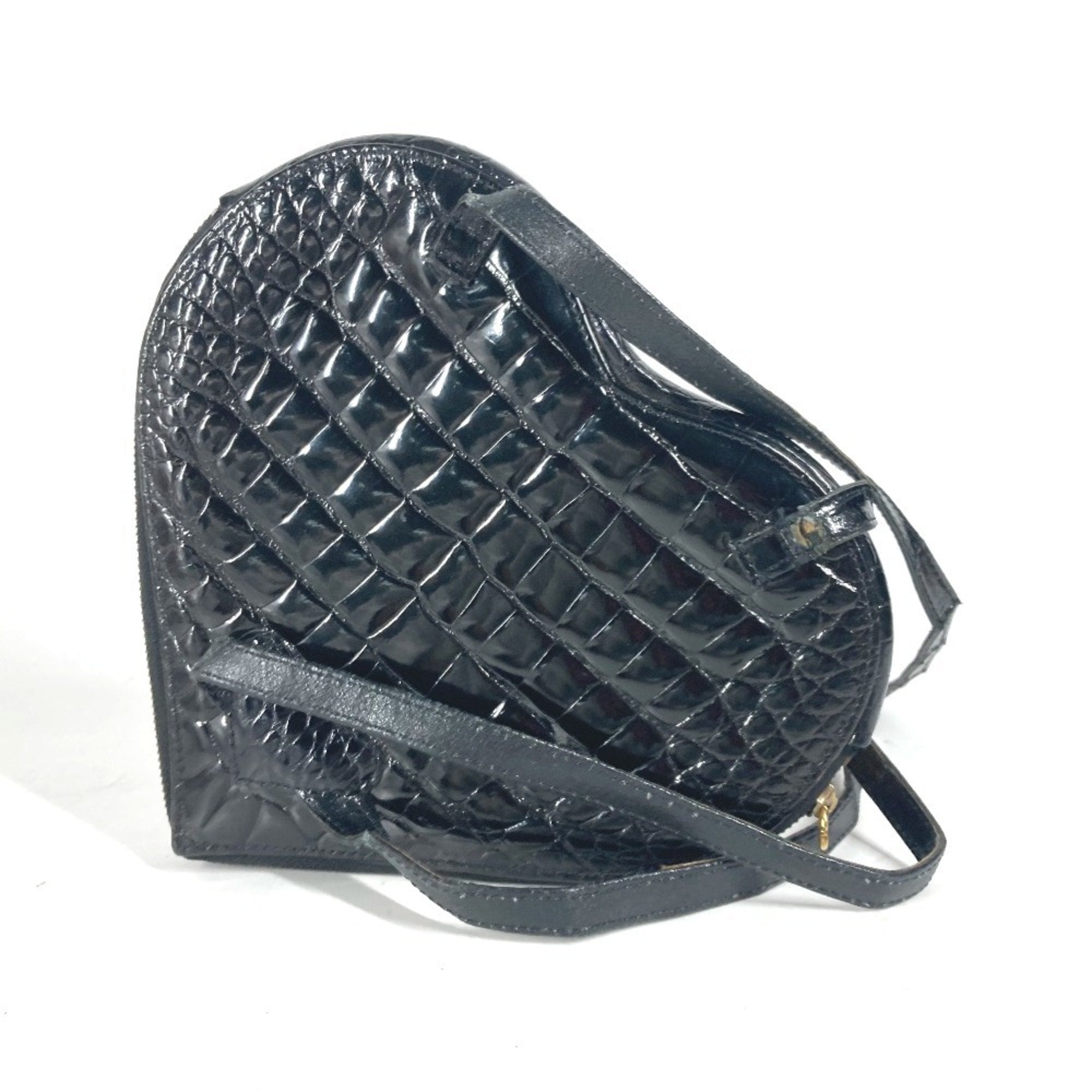 Fendi Black Leather Backpack