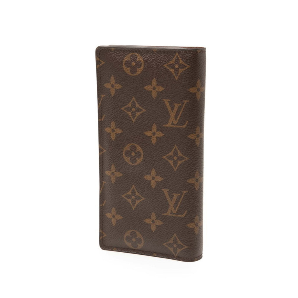 Louis Vuitton Brown Pvc Leather Long Wallet