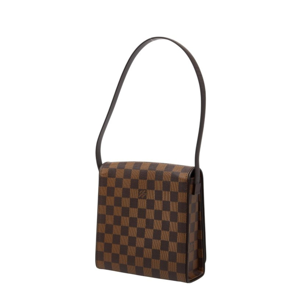 Louis Vuitton Brown Pvc Leather Shoulder Bag