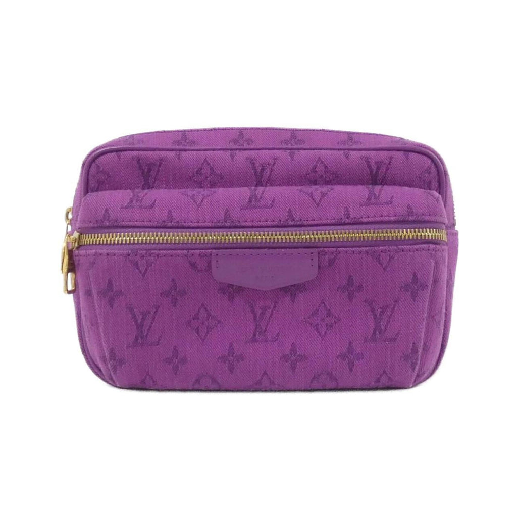 Louis Vuitton Purple Denim Canvas Shoulder Bag