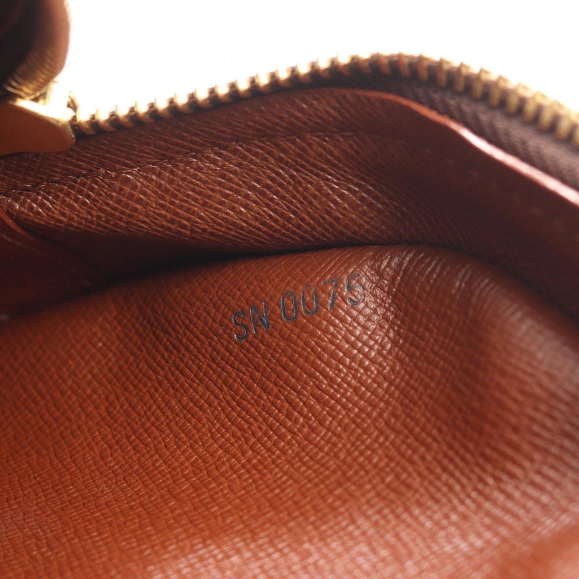 Louis Vuitton Brown Coated Canvas Pvc Monogram Leather Shoulder Bag