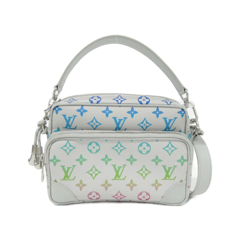 Louis Vuitton Monogram Gray Coated Canvas Handbag