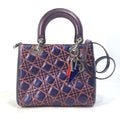 Christian Dior Purple Leather Handbag (Pre-Owned)
