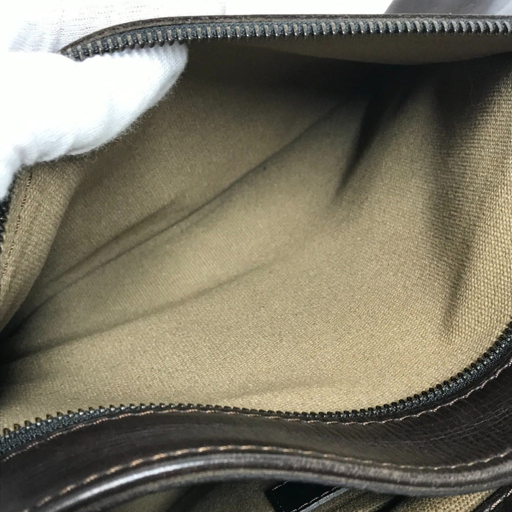 Louis Vuitton Brown Coffee Utah Leather Messenger Bag Shoulder Bag