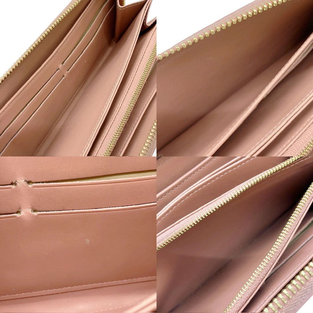 Louis Vuitton Pink Vernis Long Wallet
