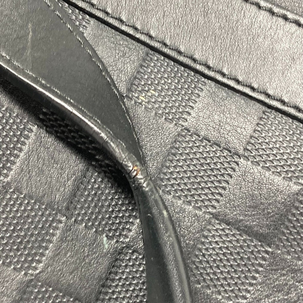 Louis Vuitton Black Galle Onyx Damier Infini Shoulder Bag Tote Bag