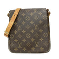 Louis Vuitton Brown Monogram Canvas Shoulder Bag