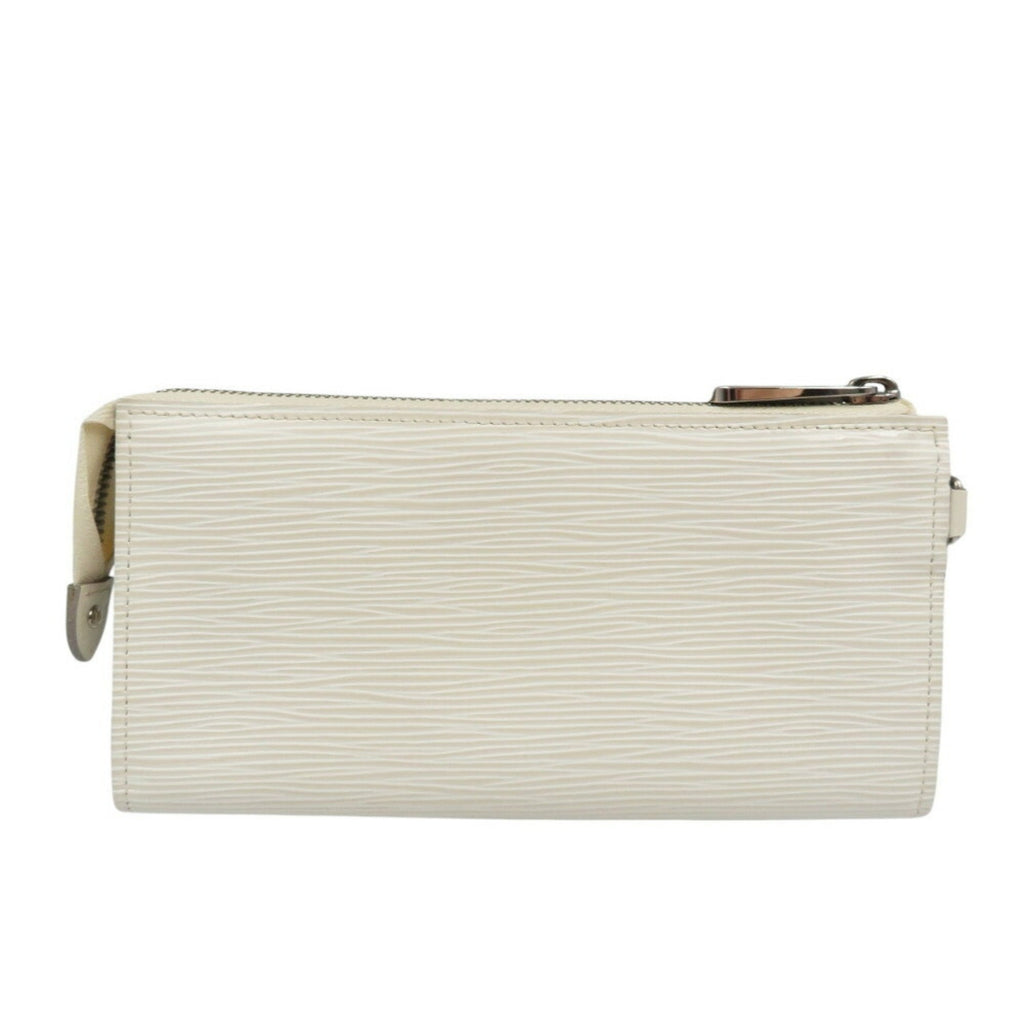 Louis Vuitton Lv Off White Epi Leather Coin Purse/Coin Case