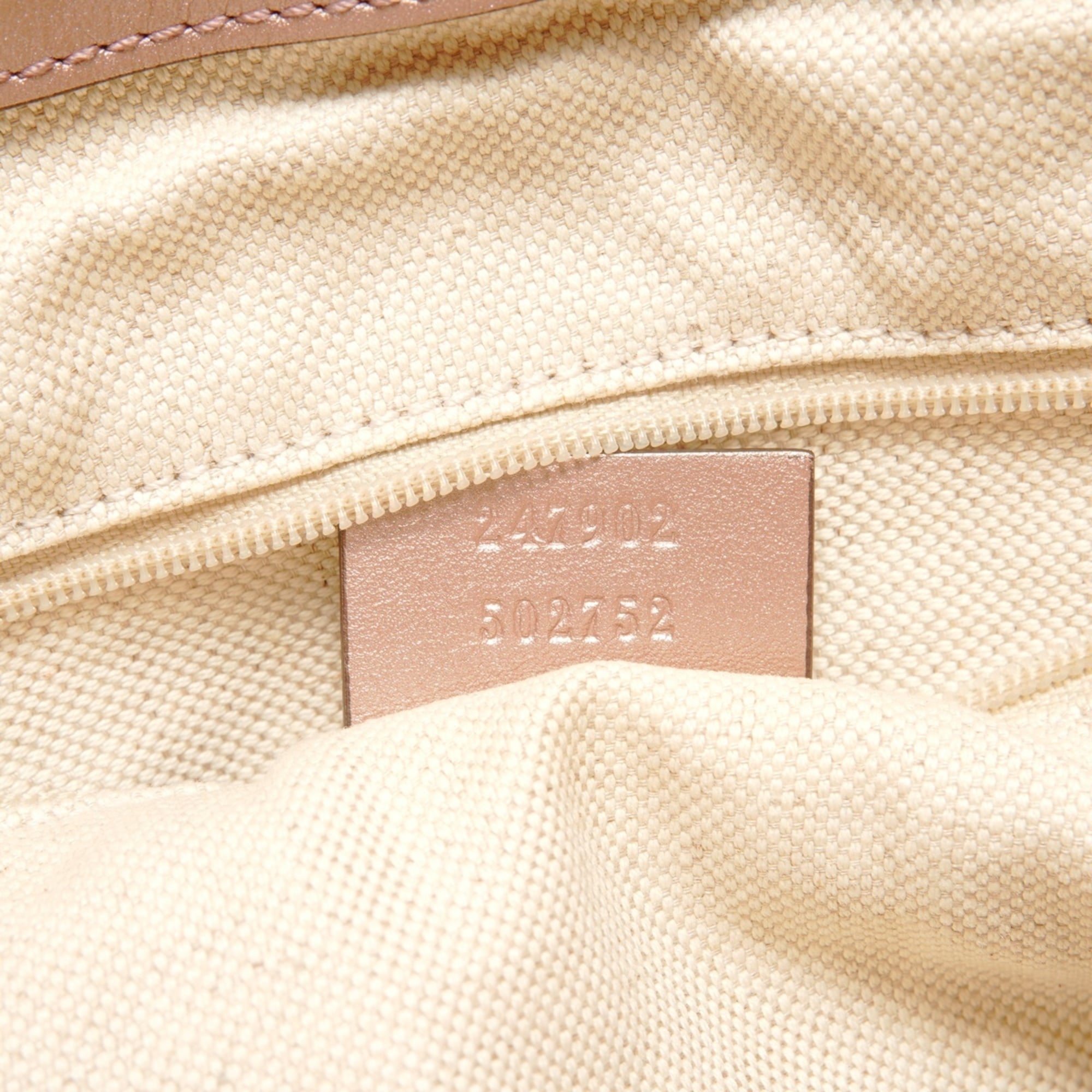 Gucci Sukey Pink Micro Gg Leather Shoulder Bag (Pre-Owned)