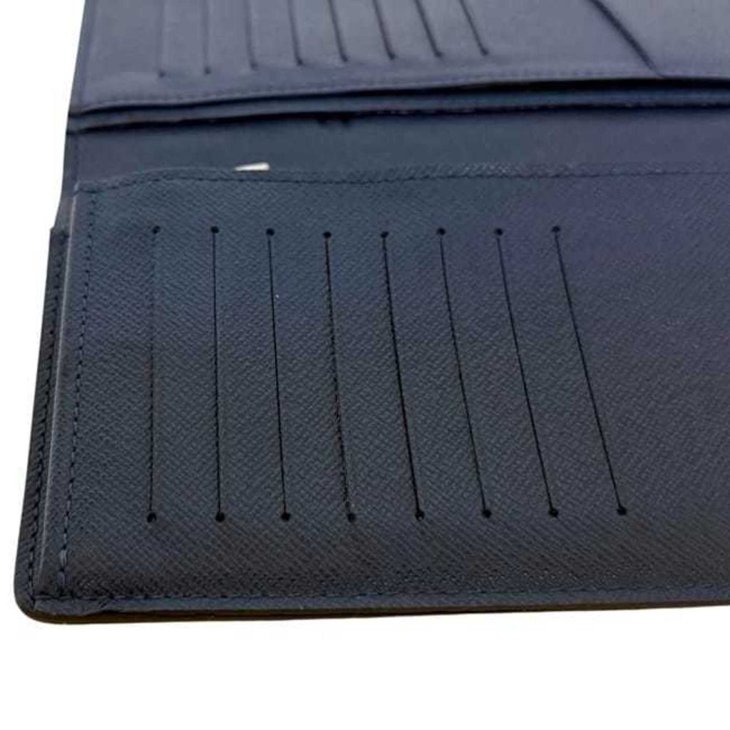 Louis Vuitton Navy Taiga Leather Long Wallet