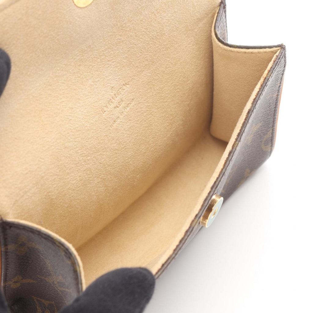 Louis Vuitton Brown Monogram Coated Canvas Leather Fanny Pack Sling Bag