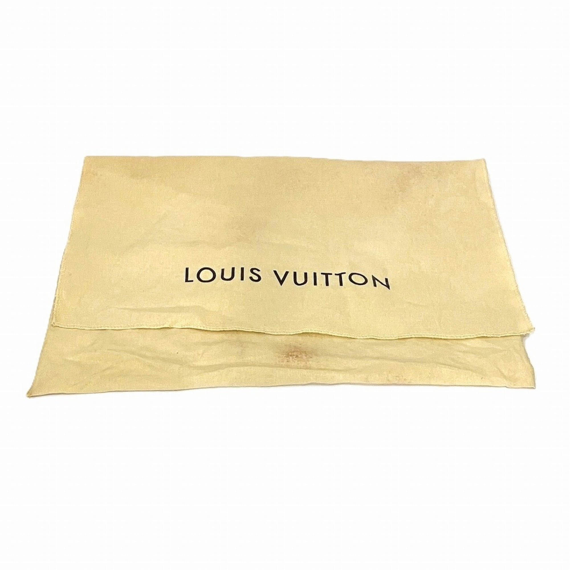 Louis Vuitton Brown Leather Shoulder Bag