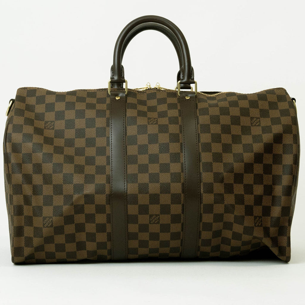 Louis Vuitton Damier Damier Canvas Ebene Boston Bag