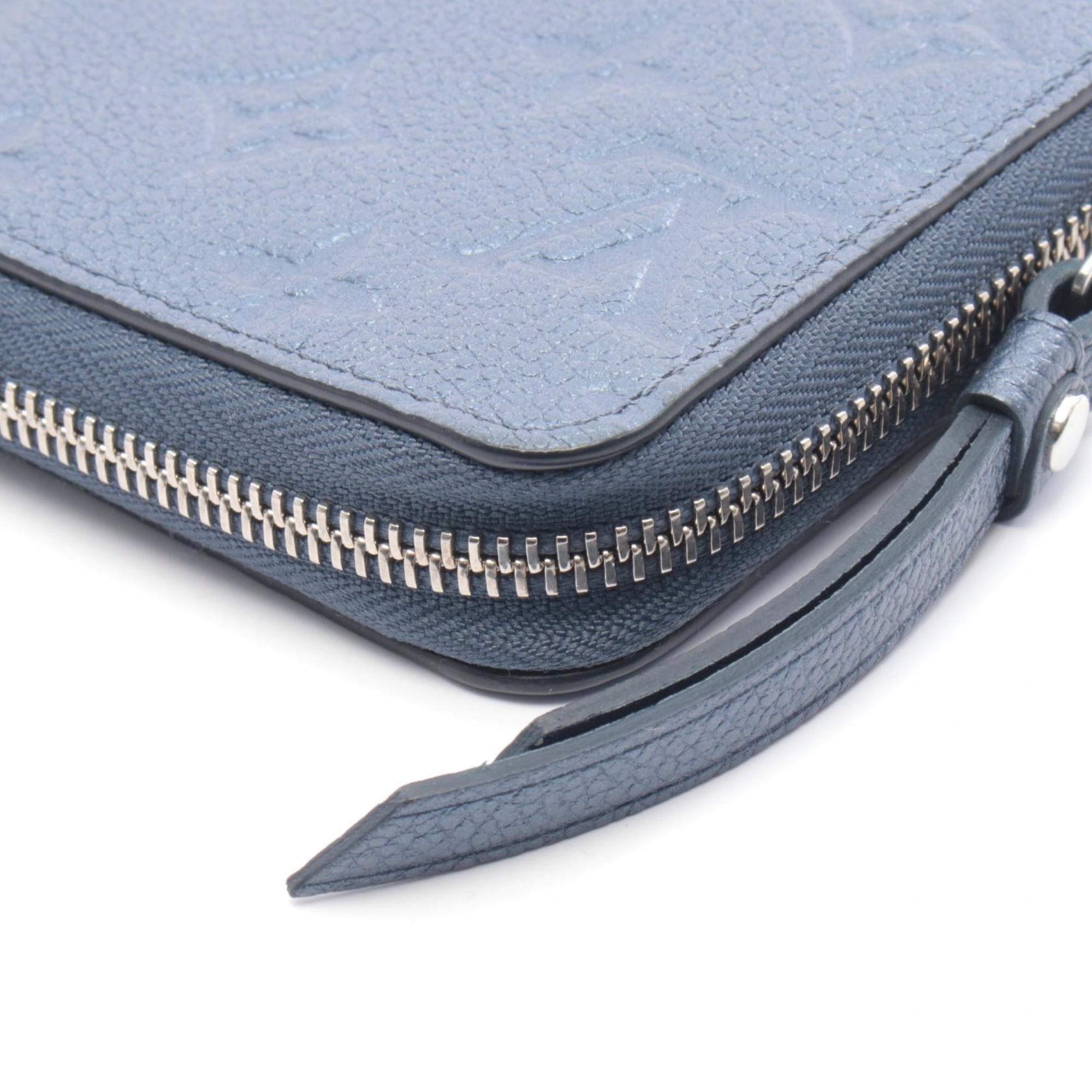 Louis Vuitton Blue Monogram Empreinte Long Wallet