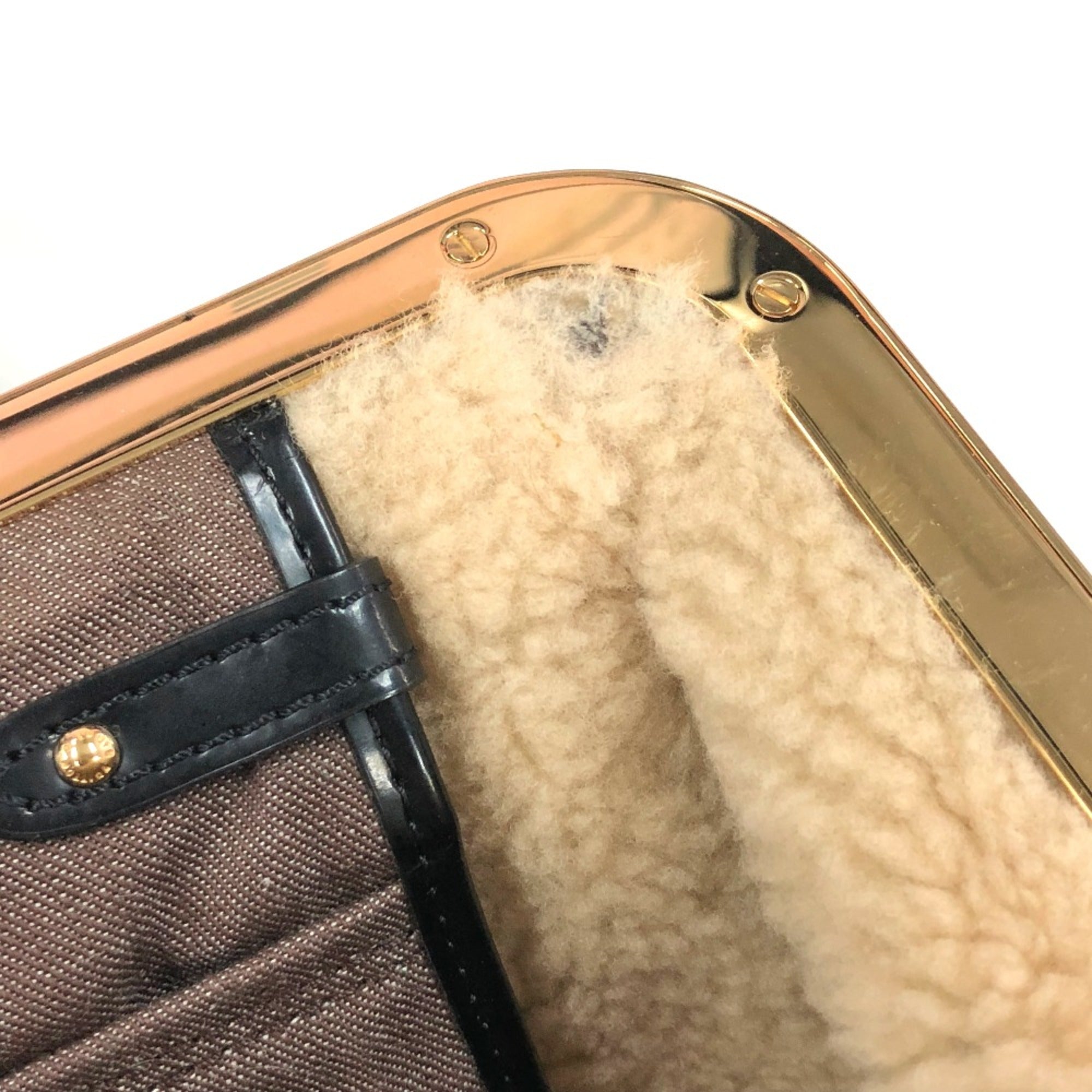 Louis Vuitton Brown Leather Handbag