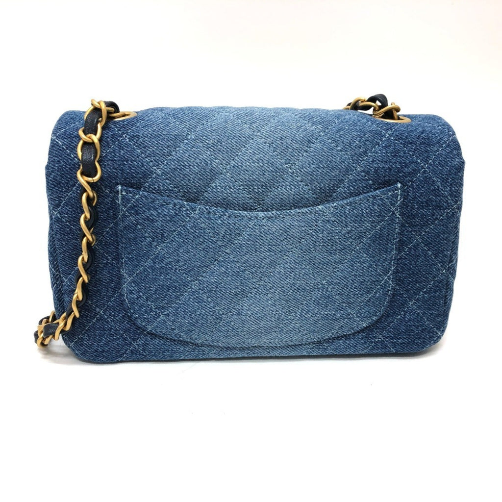 Chanel Matelasse Blue Denim Shoulder Bag