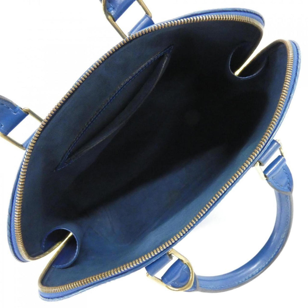 Louis Vuitton Blue Leather Handbag