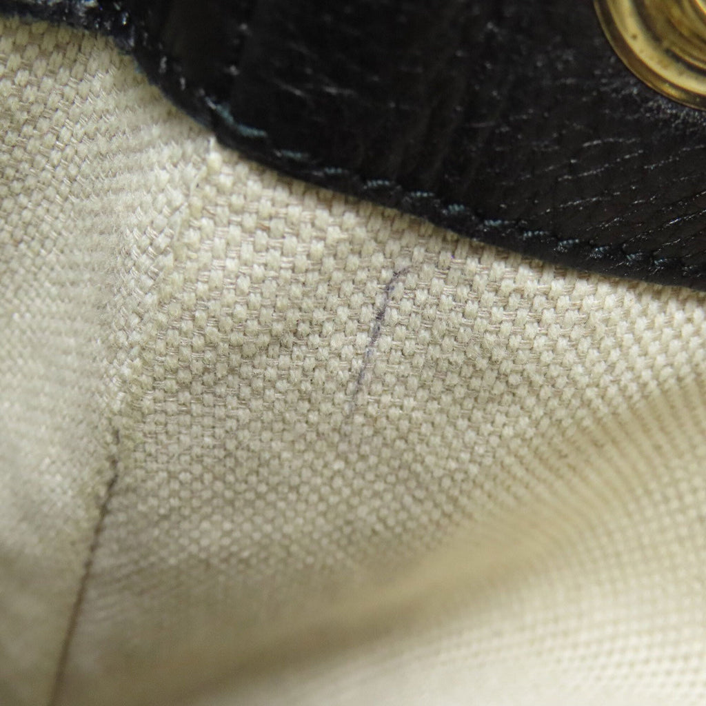 Gucci Black Leather Tote Bag (Pre-Owned)