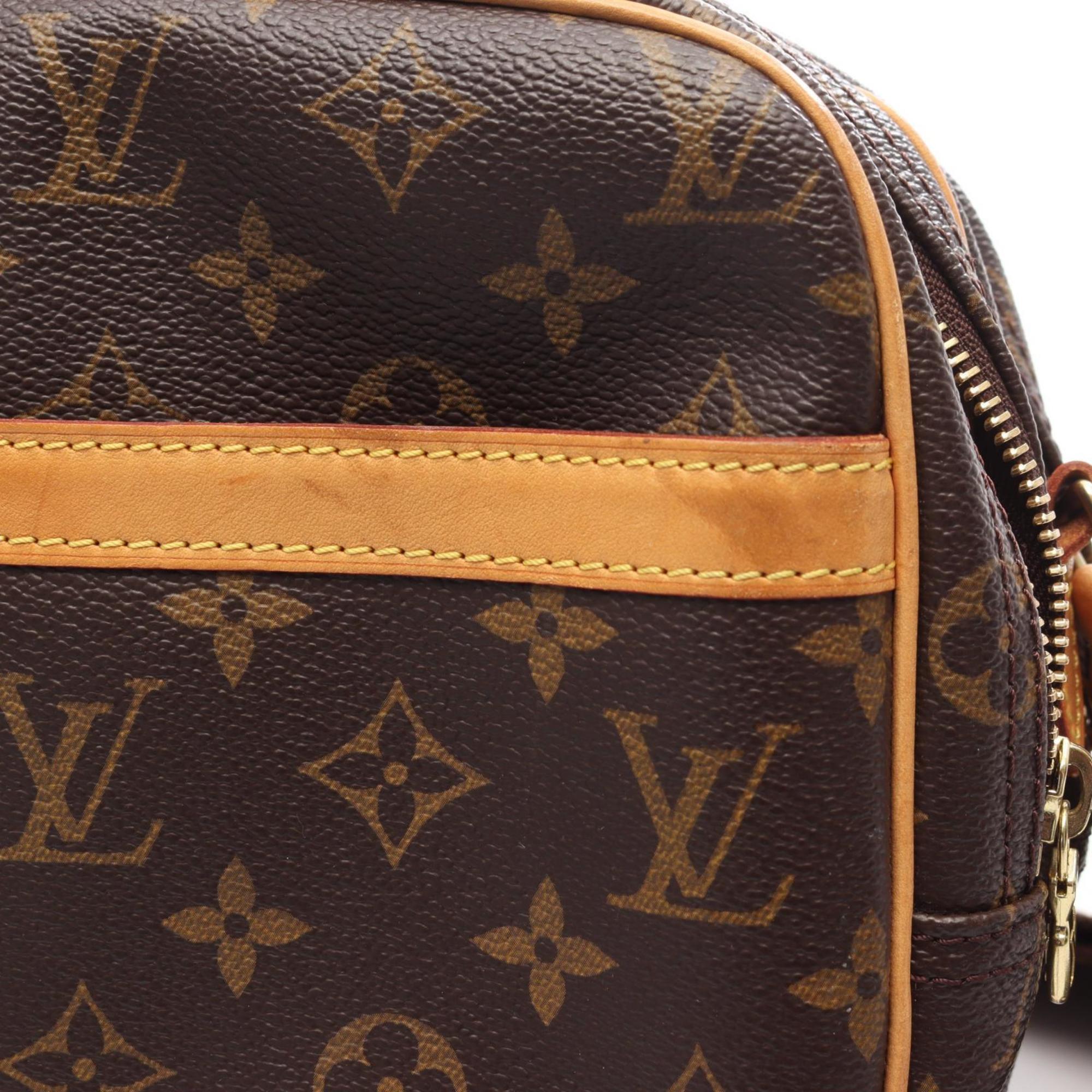 Louis Vuitton Brown Monogram Coated Canvas Shoulder Bag