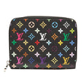 Louis Vuitton Black Pvc Coin Purse/Coin Case