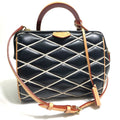 Louis Vuitton Black Leather Handbag