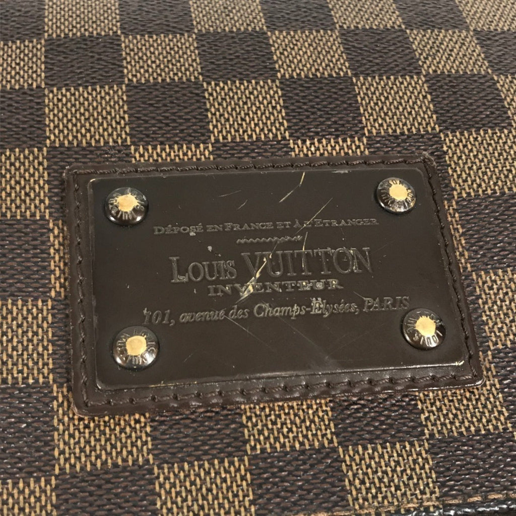 Louis Vuitton Brown Ebene Damier Canvas Messenger Bag Shoulder Bag
