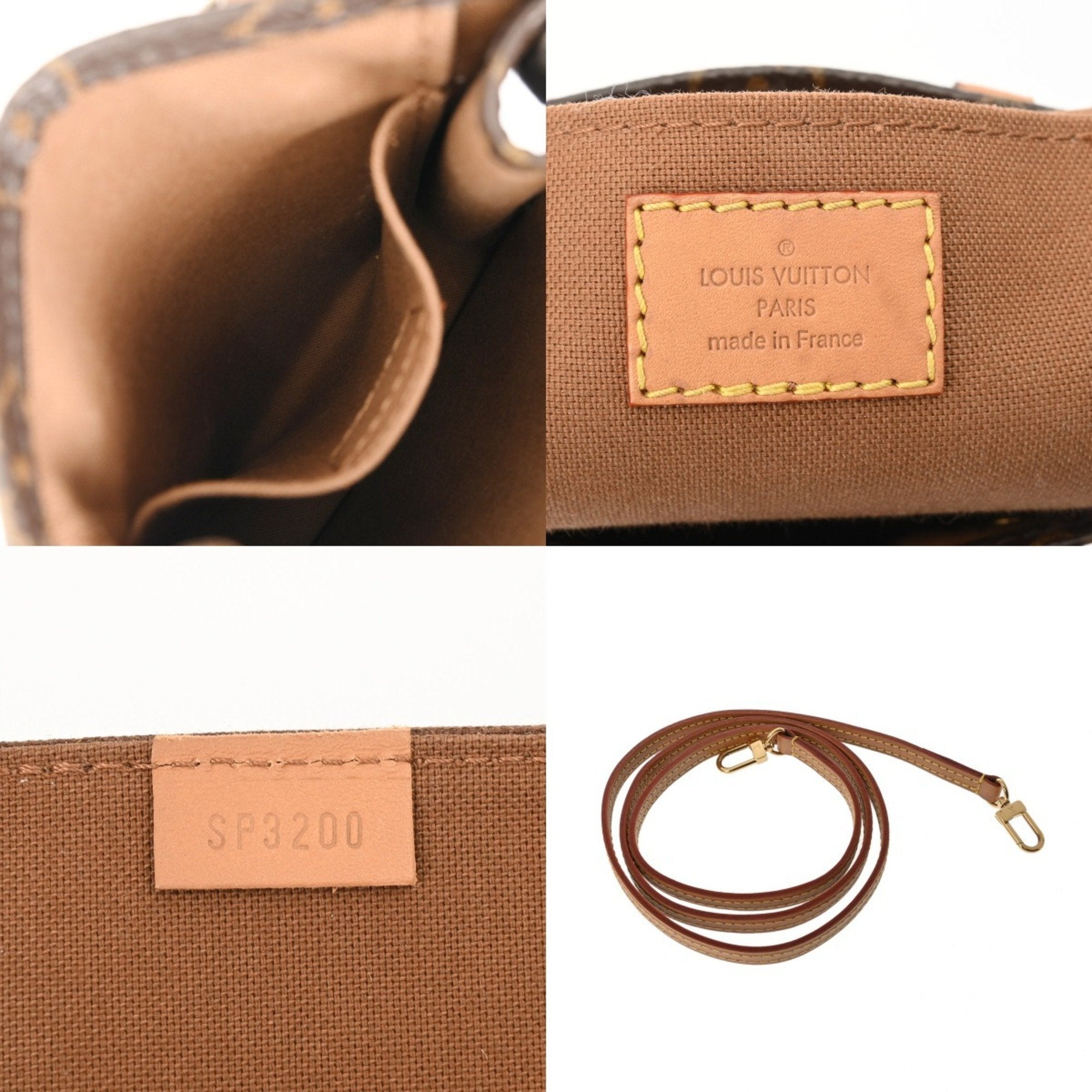 Louis Vuitton Brown Monogram Canvas Handbag