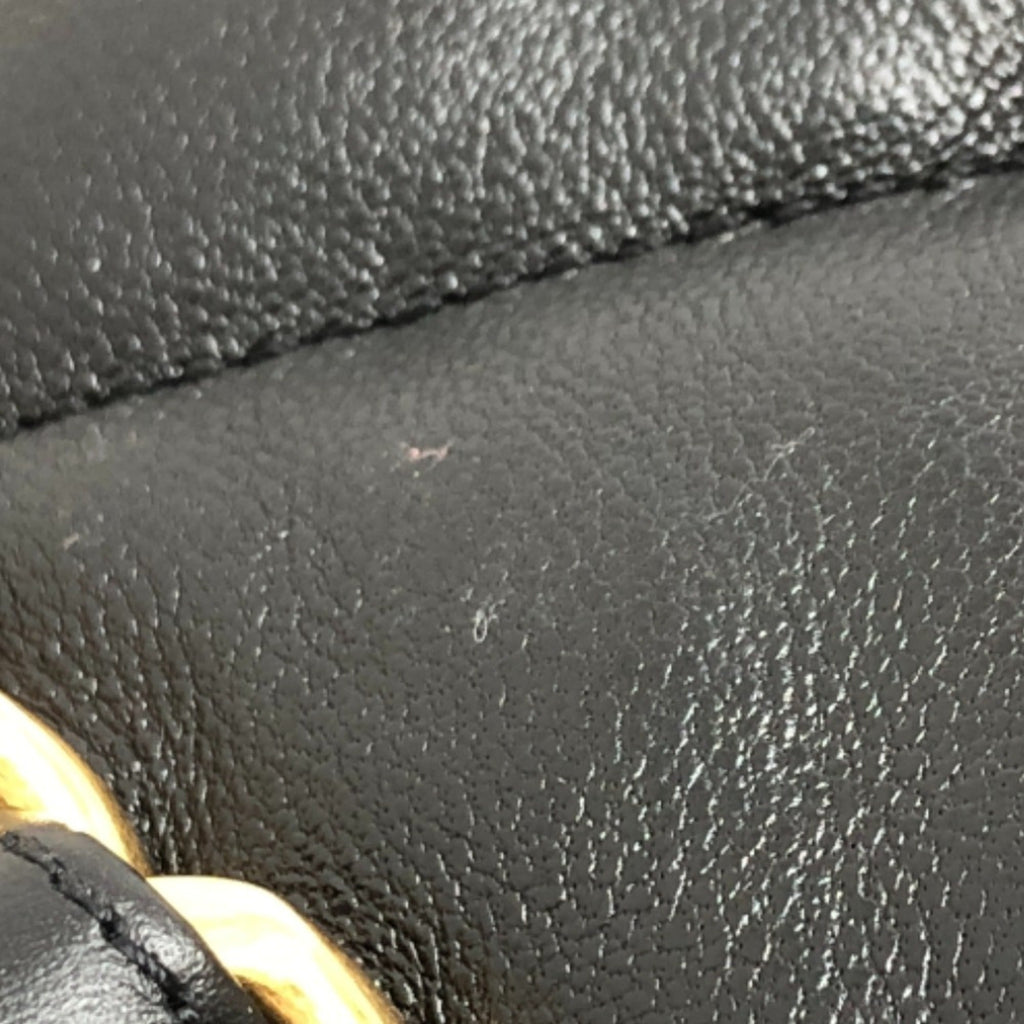 Chanel Black Leather Shoulder Bag
