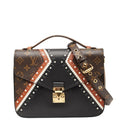 Louis Vuitton Monogram Reverse Black Brown Pvc Leather Handbag Shoulder Bag