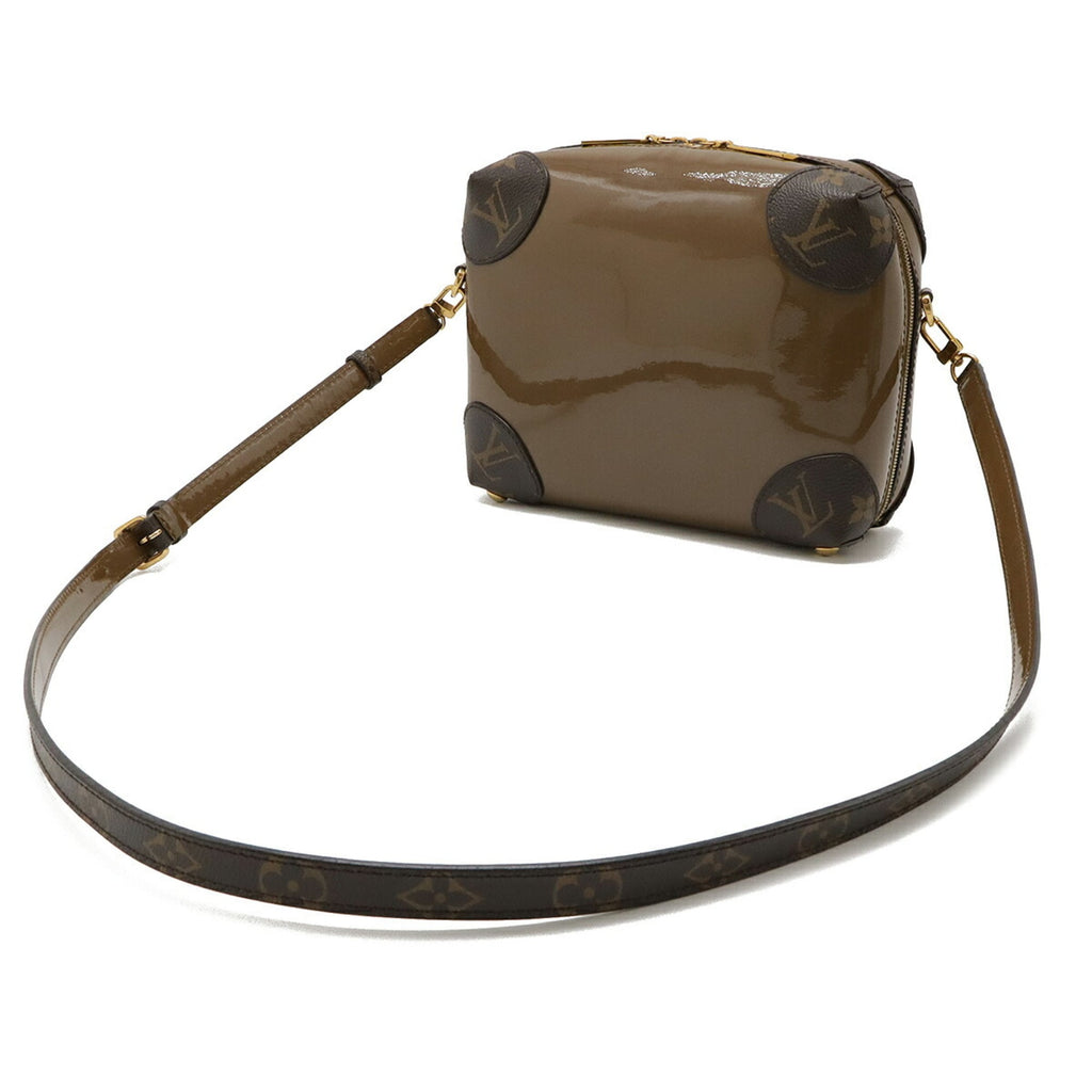 Louis Vuitton Brown Monogram Monogram Idylle Patent Leather Pochette Shoulder Bag