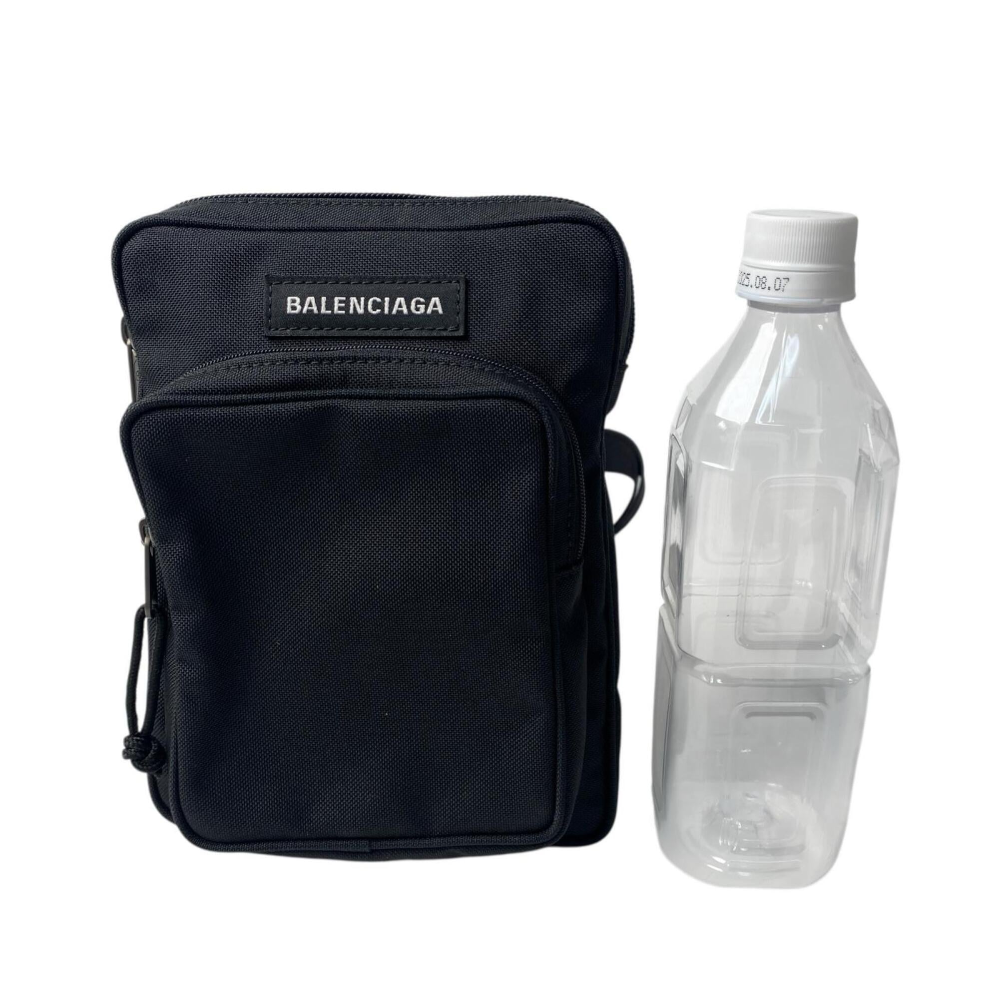Balenciaga Black Nylon Sling