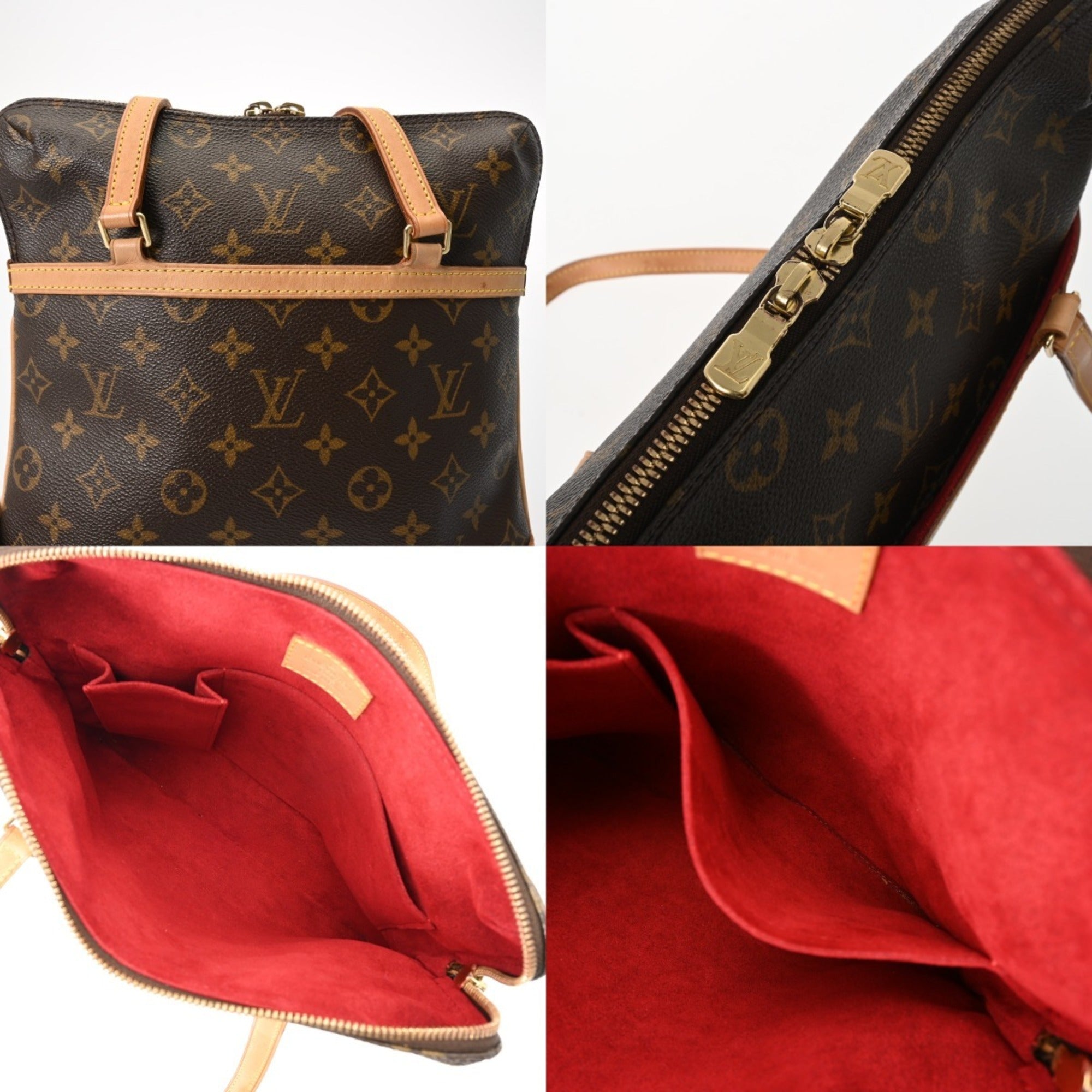 Louis Vuitton Brown Monogram Canvas Shoulder Bag