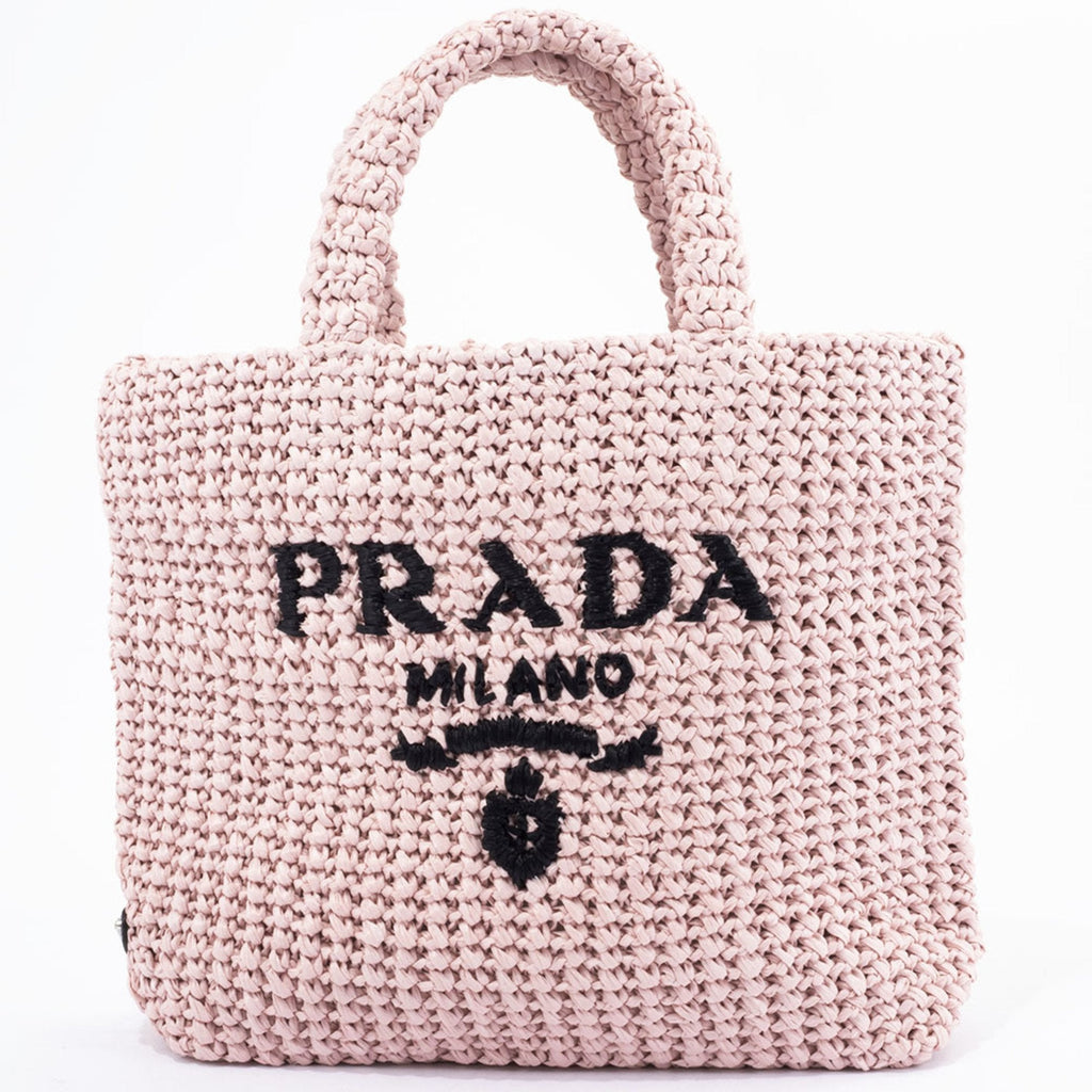 Prada Pink Viscose Tote Bag