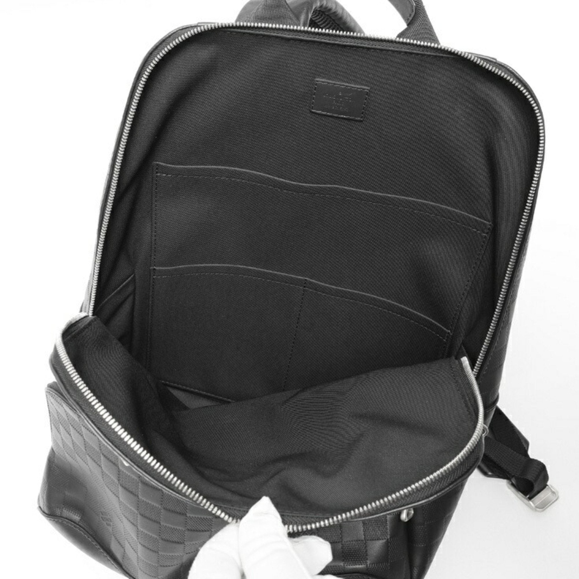 Louis Vuitton Black Infini Damier Infini Backpack