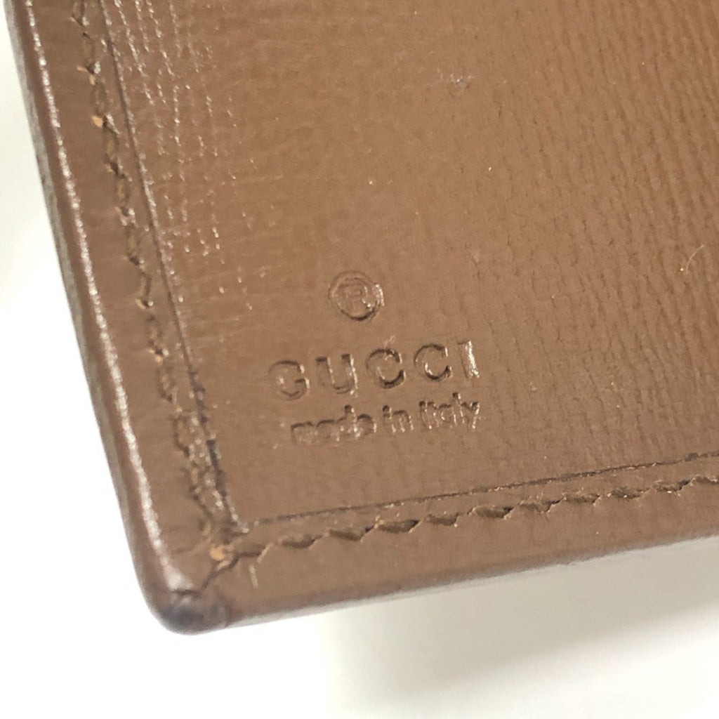 Gucci Gg Supreme Brown Gg Supreme Wallet (Bi-Fold) (Pre-Owned)