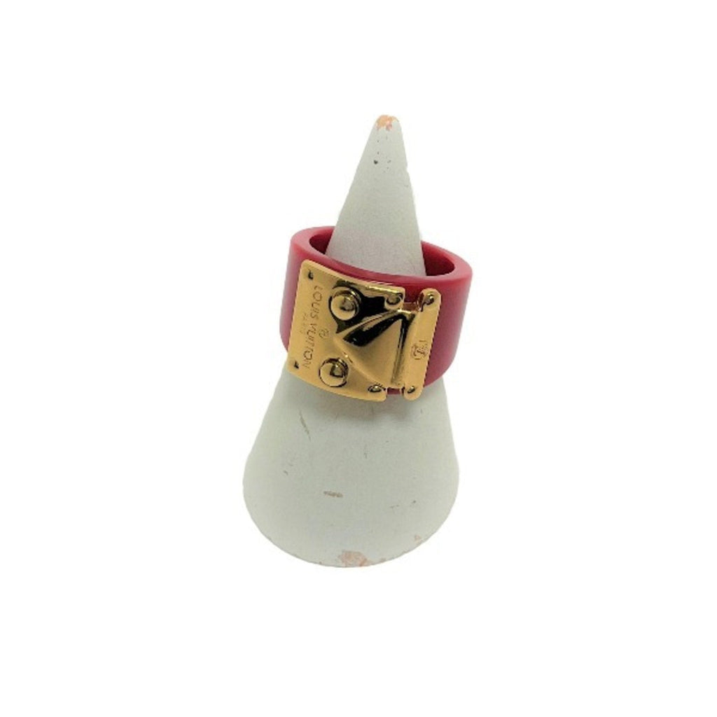 Louis Vuitton Metal Plastic Band Ring