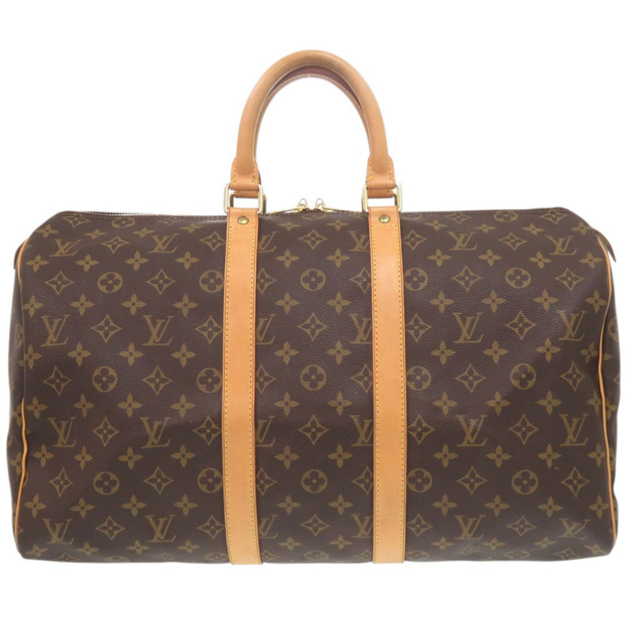Louis Vuitton Brown Monogram Monogram Boston Bag