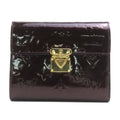 Louis Vuitton Monogram Vernis Amarante Monogram Vernis Wallet (Tri-Fold)