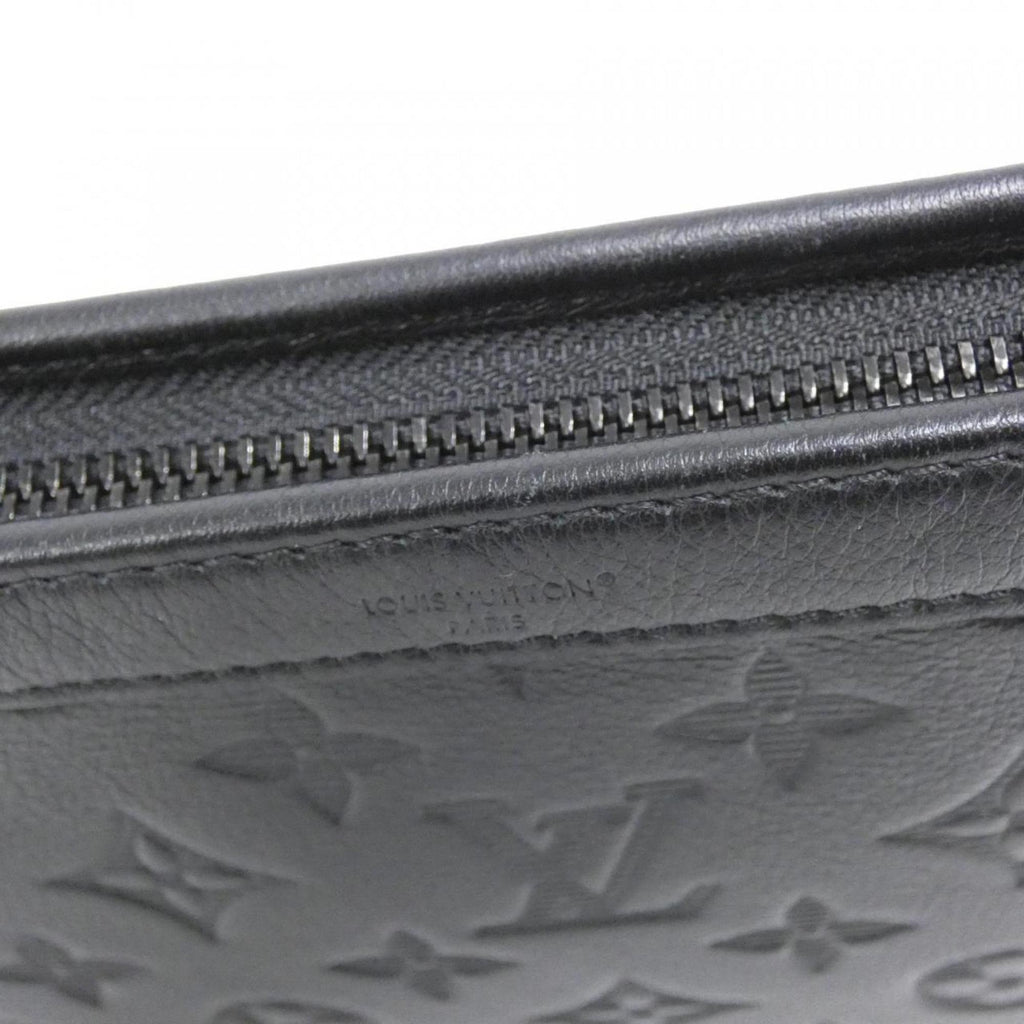 Louis Vuitton Black Leather Pouch Shoulder Bag