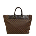 Louis Vuitton Damier Brown Red Color Leather Handbag