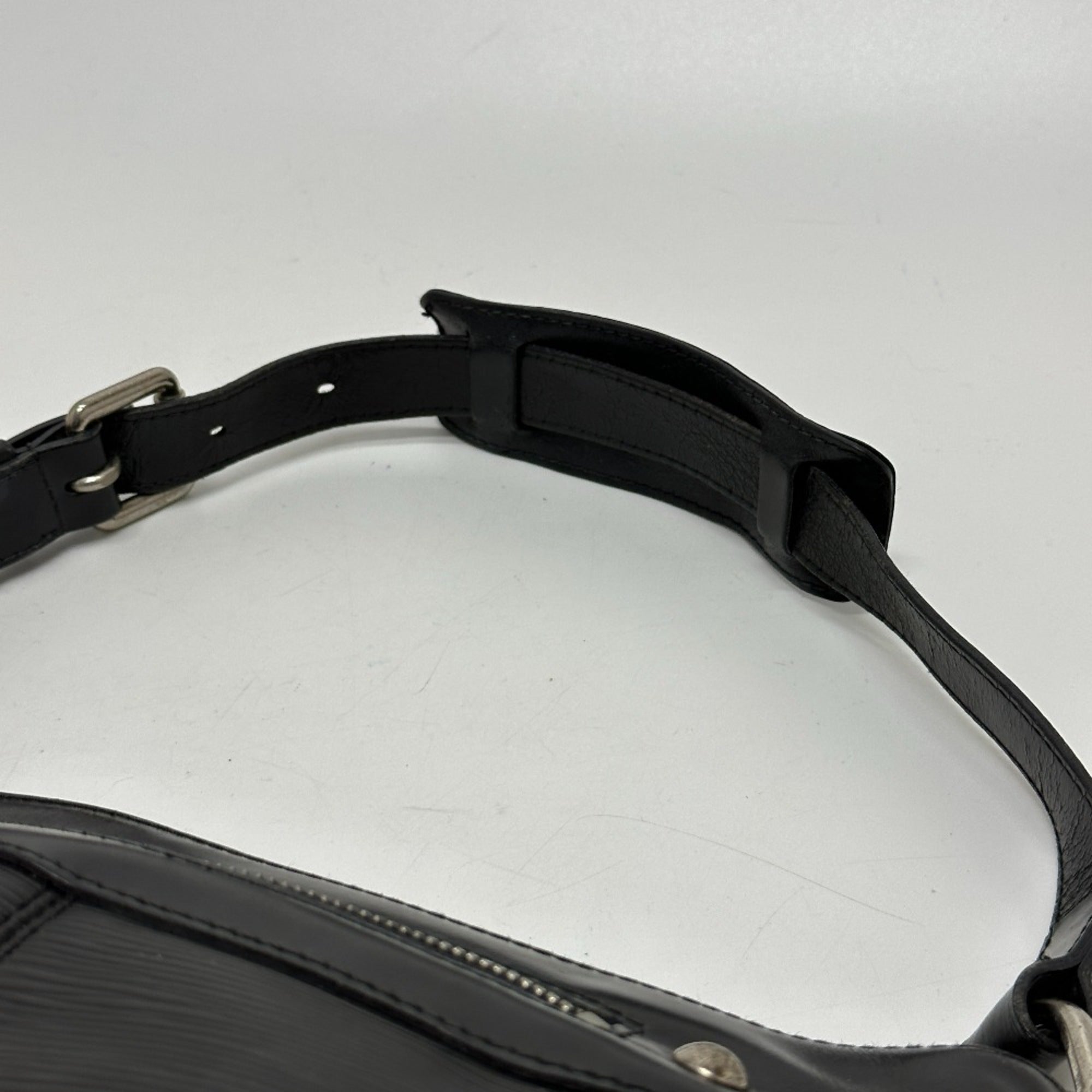 Louis Vuitton Black Leather Handbag