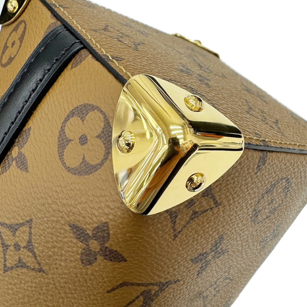 Louis Vuitton Monogram Reverse Brown Monogram Reverse Handbag Shoulder Bag