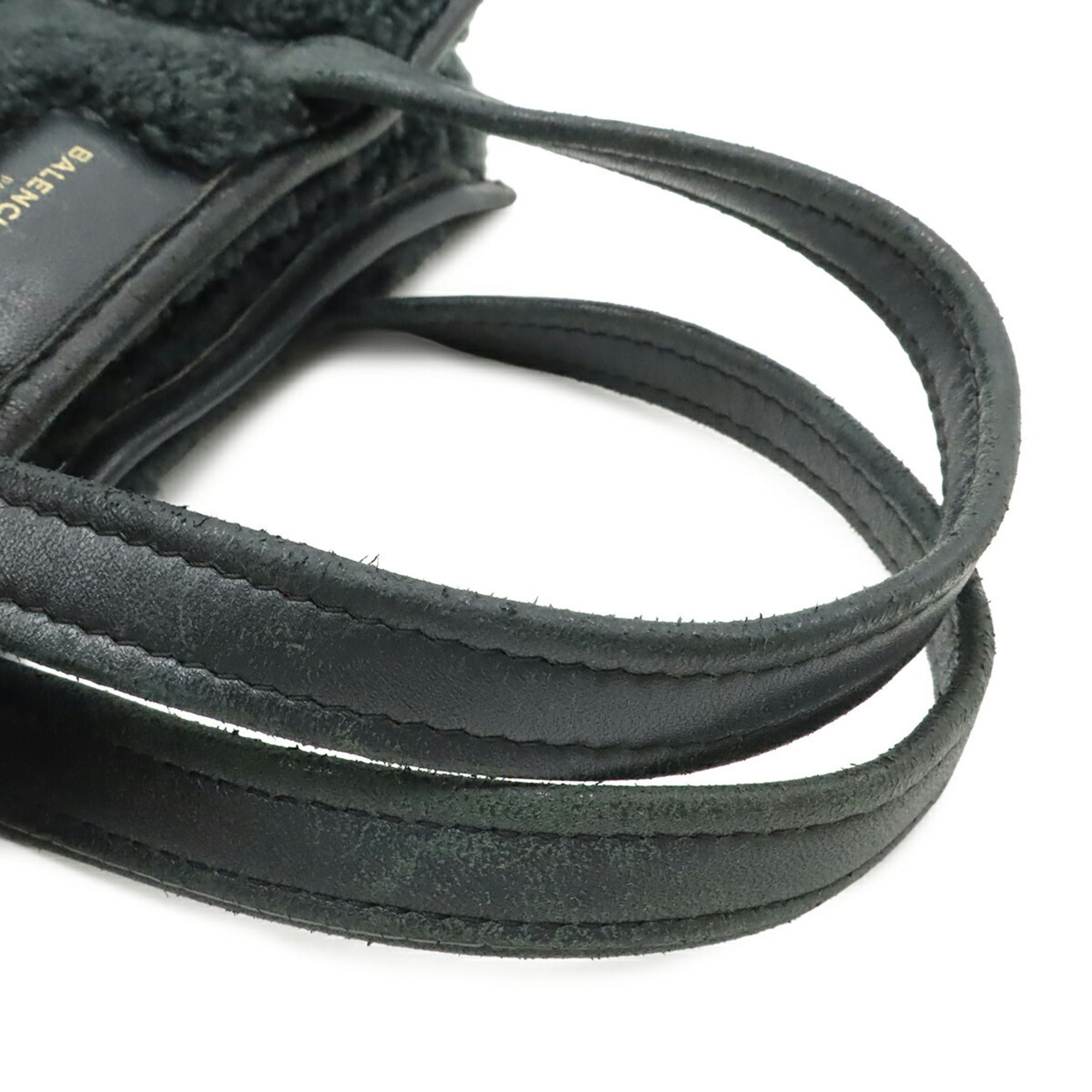 Balenciaga Black Leather Handbag Shoulder