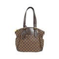 Louis Vuitton Brown Coated Canvas Shoulder Bag